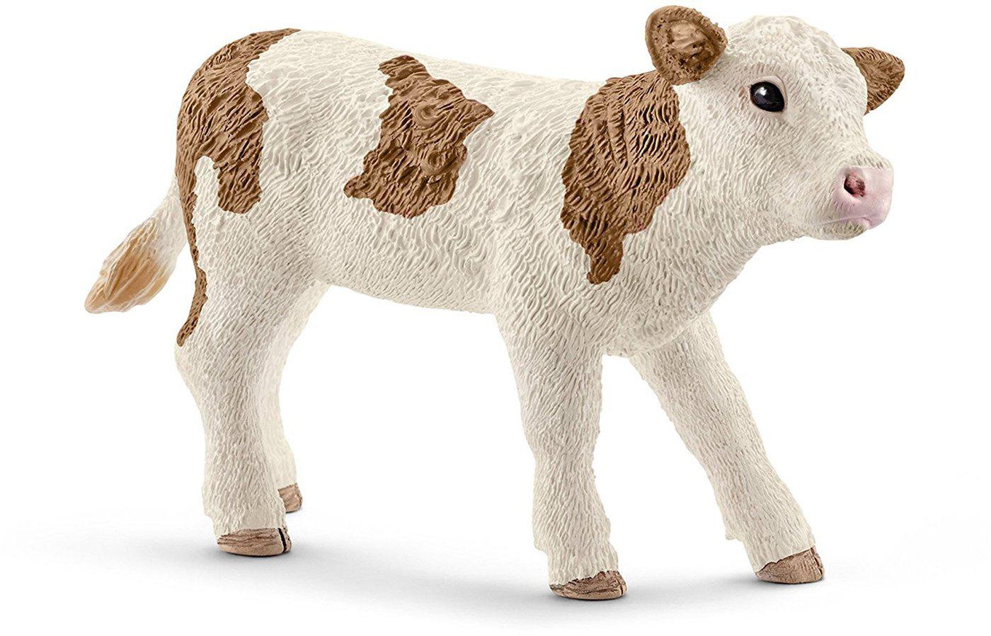 Schleich Animal Figurine - Simmental Calf-Mountain Baby